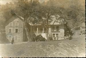 ECOLE D APPRENTISSAGE DE LA MARINE COLO  1957 AUX REAUMES LE CHALET